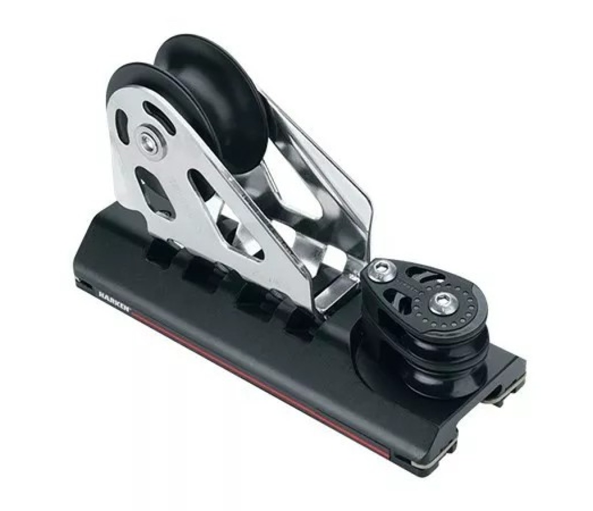 Harken G324B Carro de escota ajustable CB 32 mm, 2 roldanas, 4:1