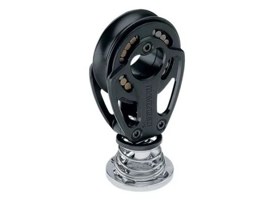 Harken HBB297 Polea de pie de aluminio 75 mm