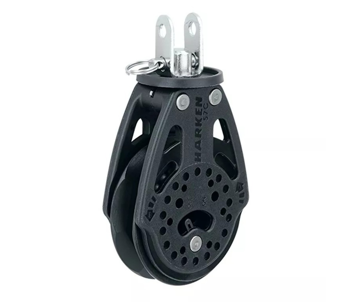 Harken HSB429 Polea de carraca 57 mm con adaptador U-093