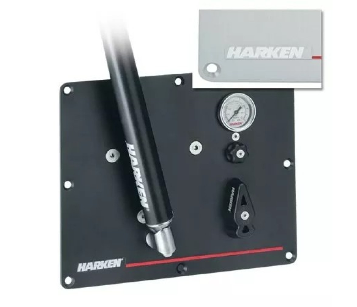 Harken HYAMXPGC2J Panel de 4 funciones 2 velocidades, aluminio anodizado