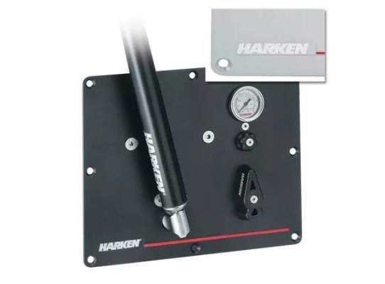Harken HYAMXPGC2J Panel de 4 funciones 2 velocidades, aluminio anodizado