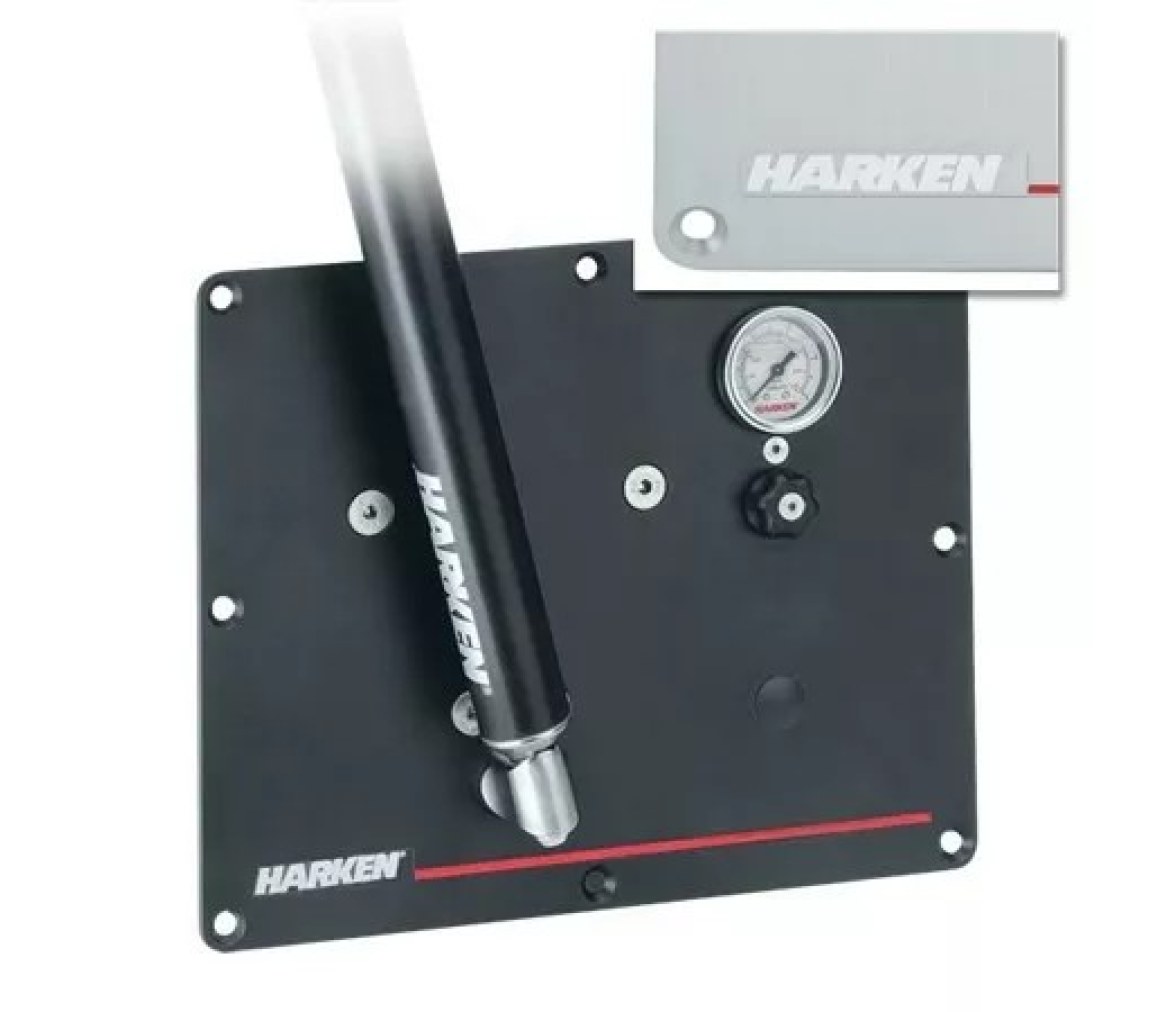 Harken HYASXPGC2J Panel de control de aluminio anodizado 2 velocidades