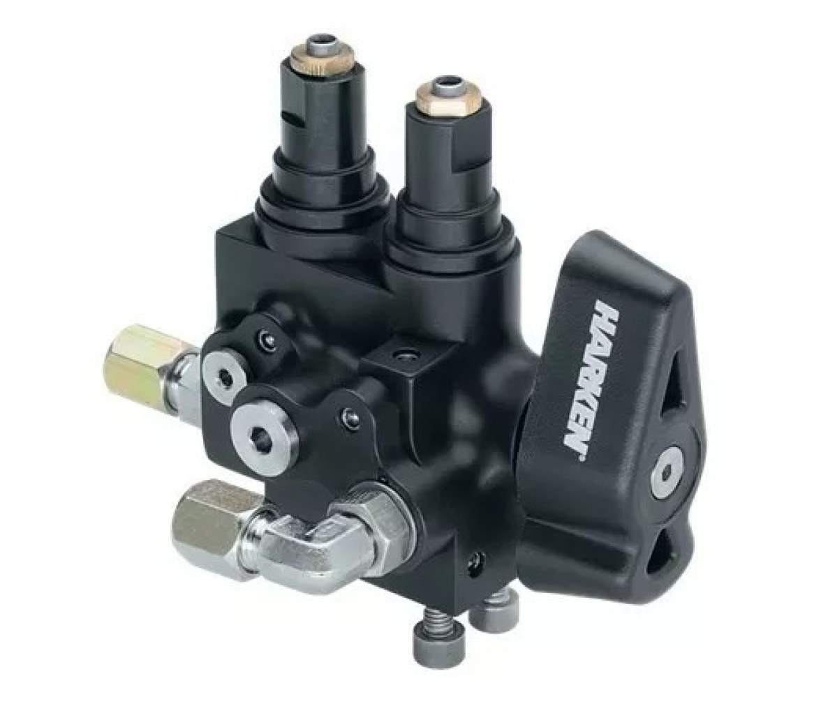 Harken HYV2GP Válvula panel doble acción Grand Prix 10000 PSI