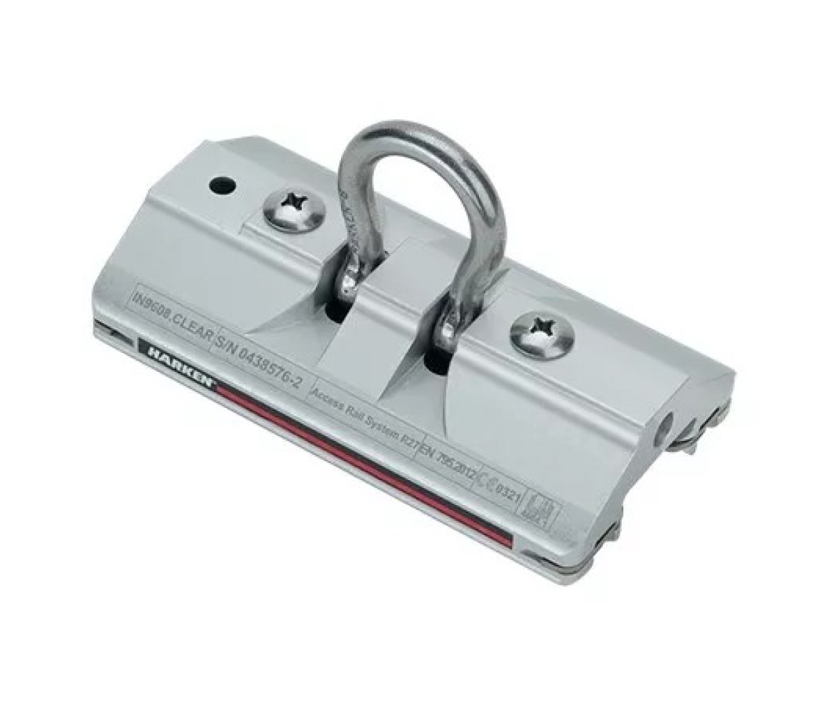 Harken IN9608.CLEAR Carro de escota de 27 mm anodizado transparente