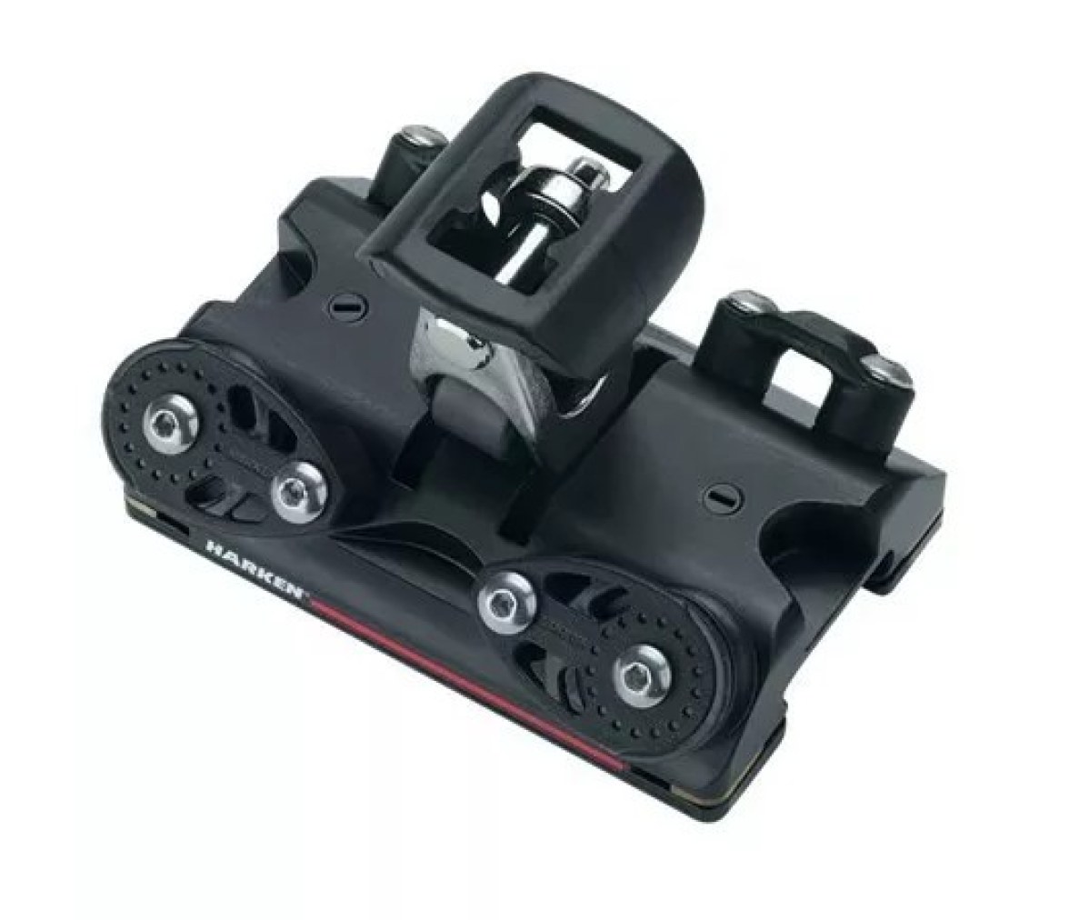 Harken T2732B Carro 27 mm con muelle y articulación, 3:1