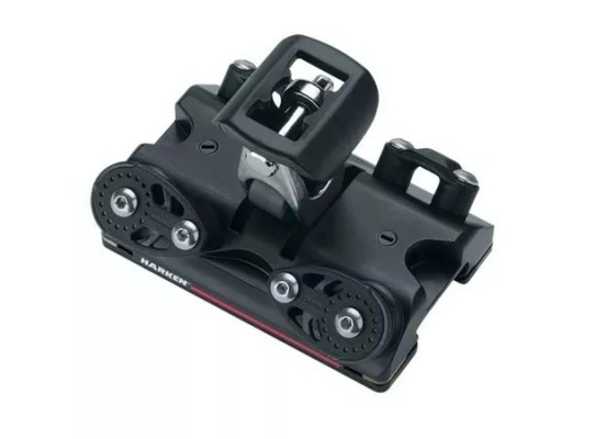 Harken T2732B Carro 27 mm con muelle y articulación, 3:1