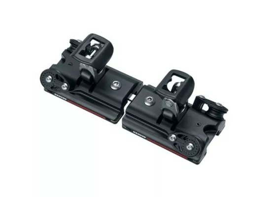 Harken T2744B.HL Carro doble 27 mm con articulación con muelle, 4:1