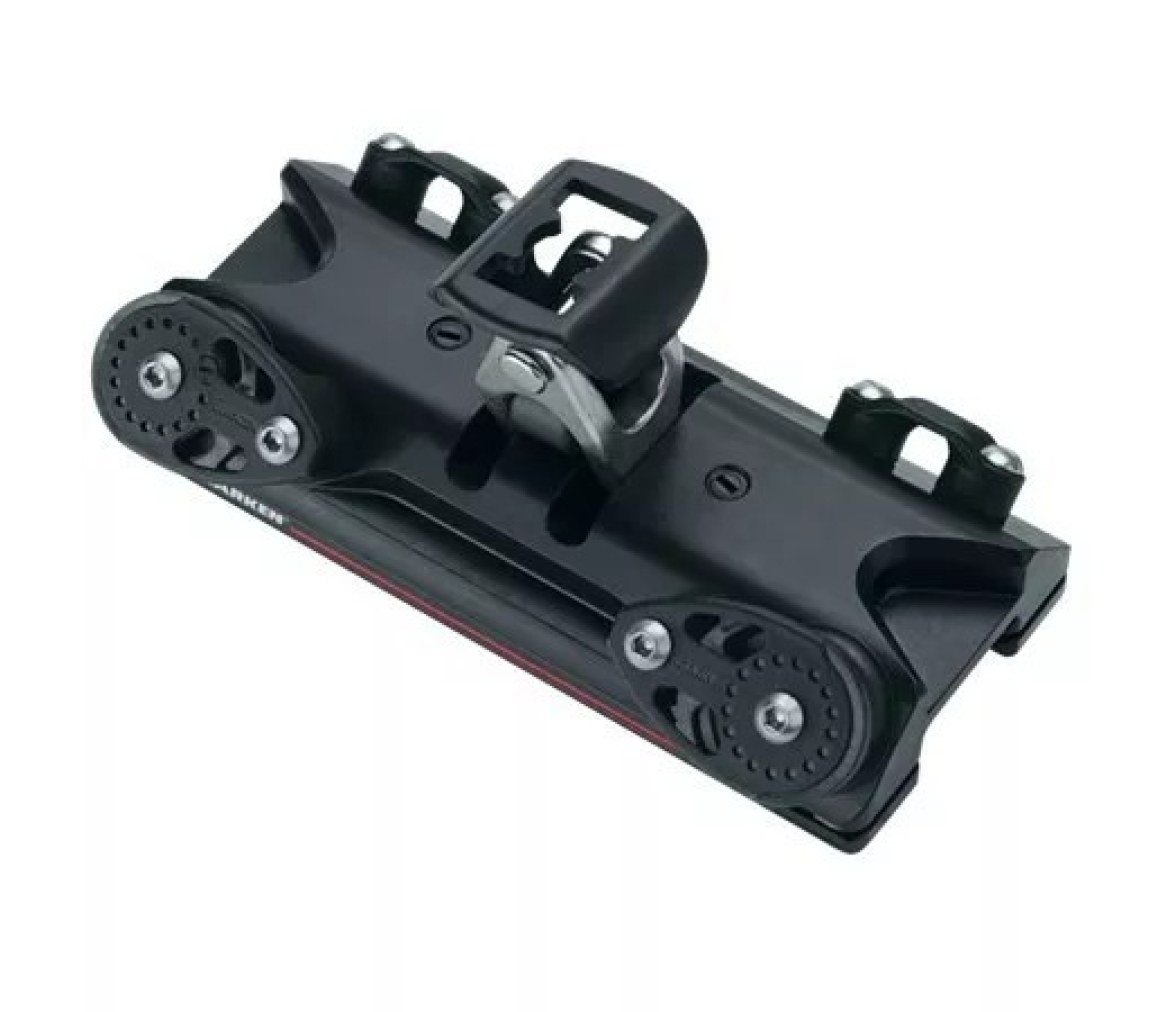 Harken T3232B.HL Carro de escota 32 mm con muelle, 3:1