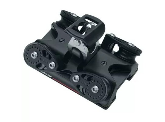 Harken T3242B Carro de escota 32 mm con muelle, 4:1