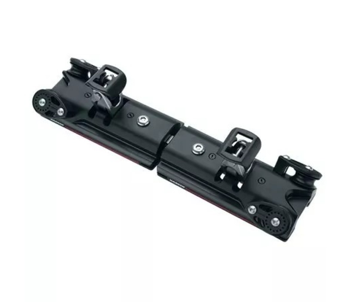 Harken T3244B.HL Carro doble de 32 mm con muelle, 4:1