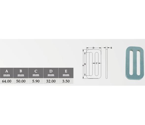 Hebilla Inox 316 Vinox