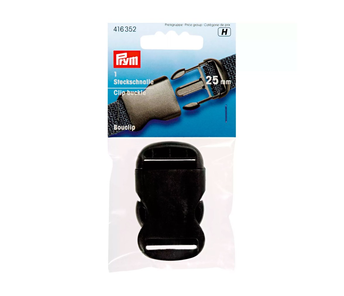 Prym Hebillas de Clip Fuerte Negro