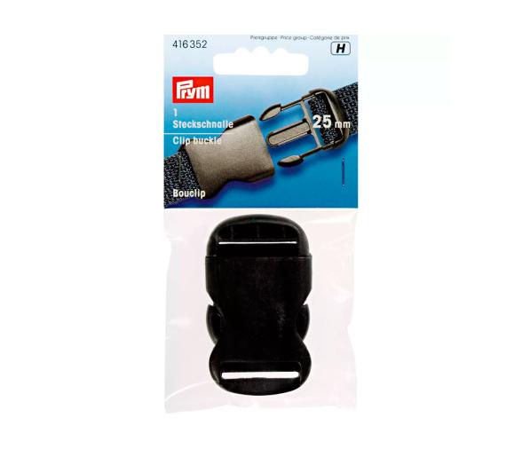 Prym Hebillas de Clip Fuerte Negro