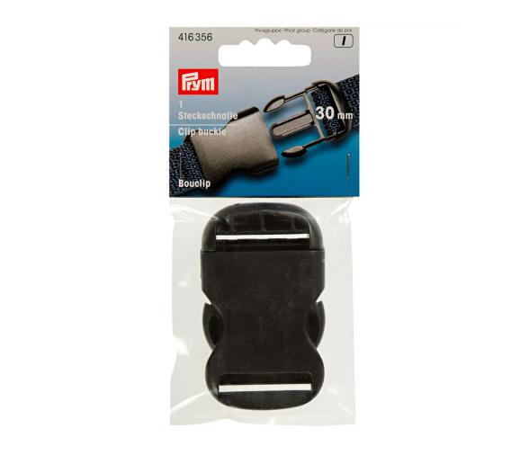 Prym Hebillas de Clip Fuerte Negro