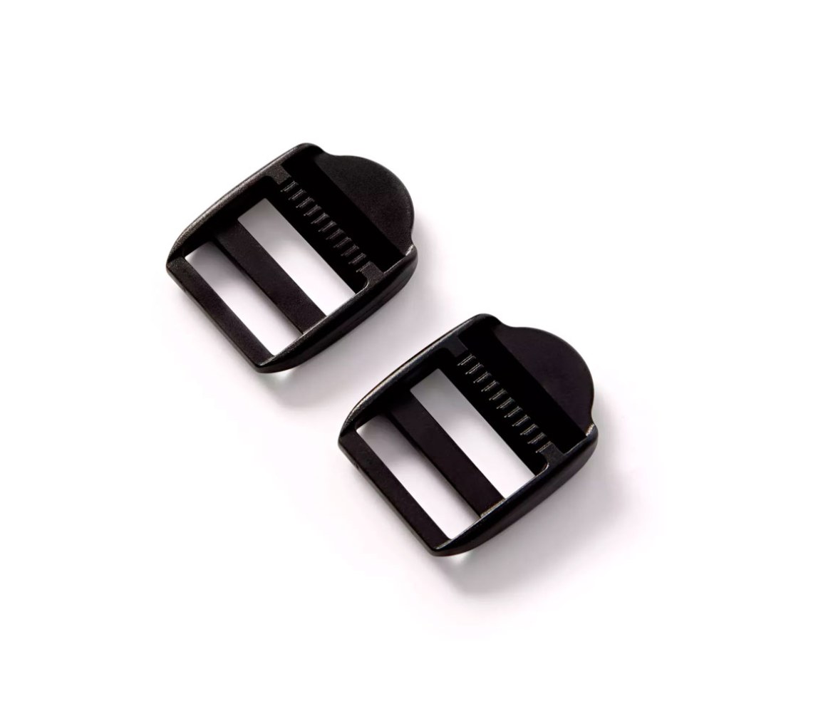 Prym Hebillas de Sujeción Negro 25 mm