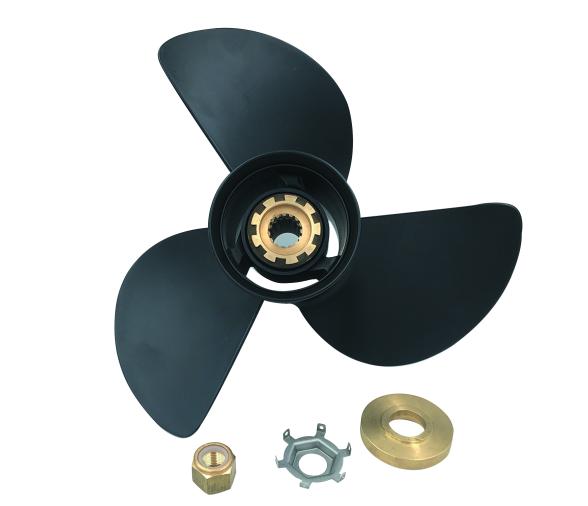 Hélice de aluminio para Mercury 40-140 CV