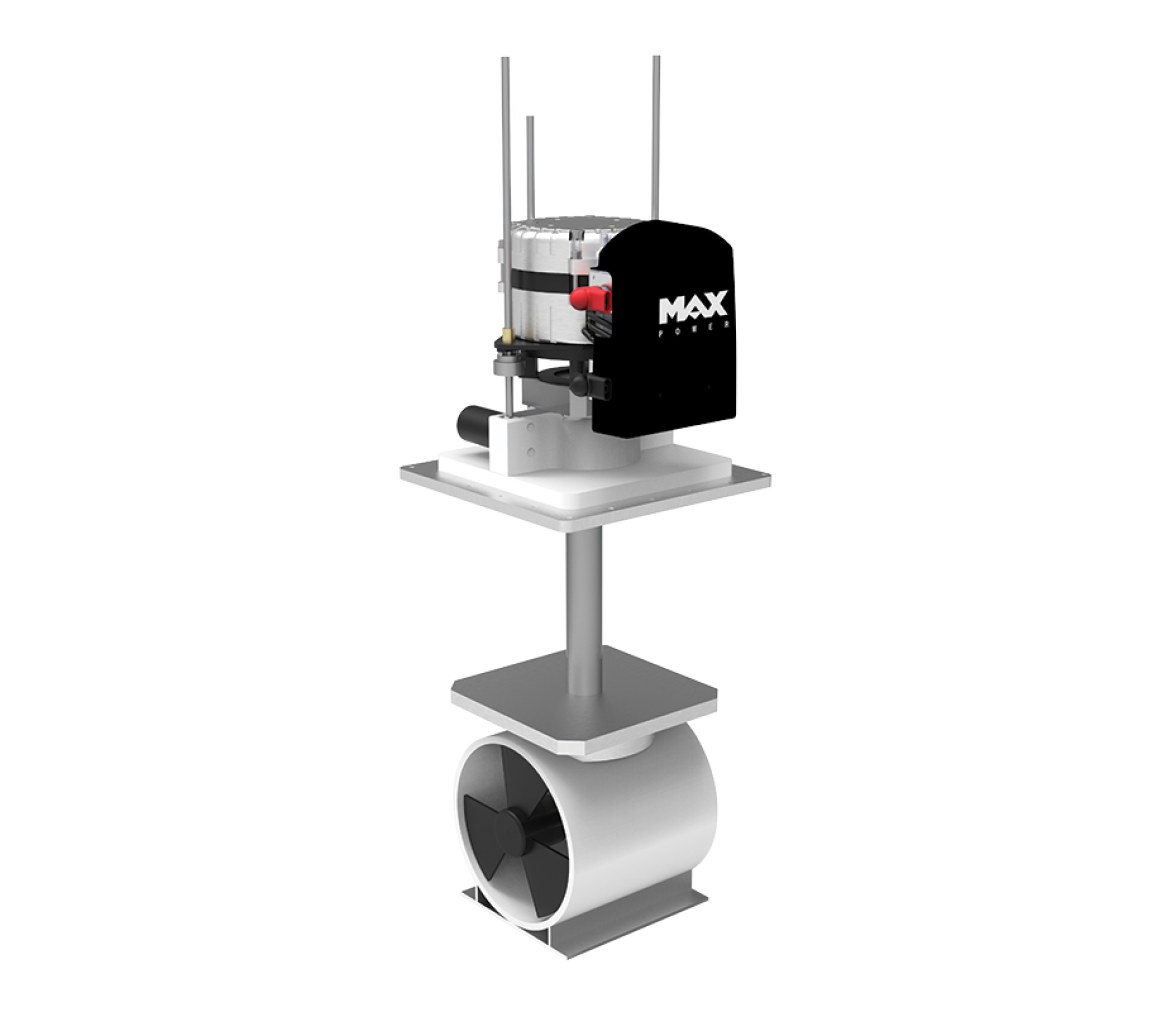 Hélice de maniobra eléctrica retráctil MAXPOWER VIP150 ECO PROPORCIONAL 24V
