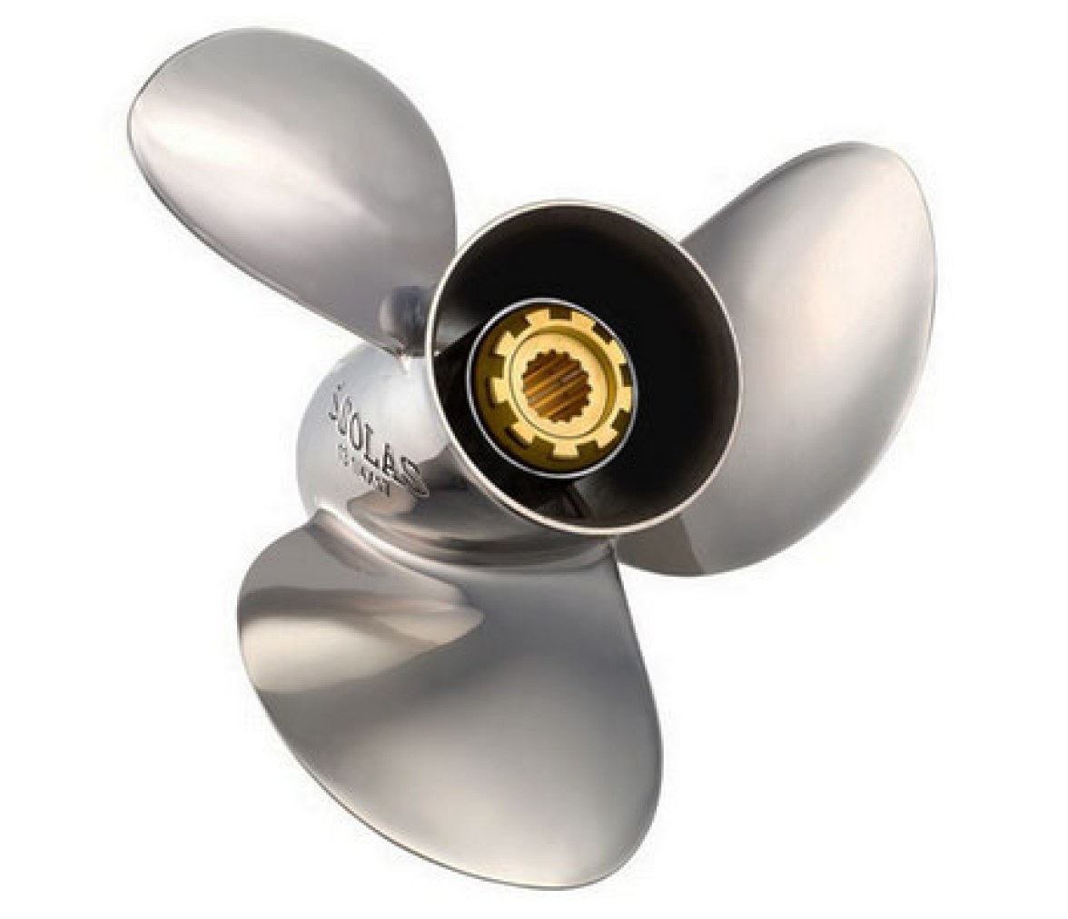 Helice Acero Inoxidable Solas Yamaha-Selva 20-25 CV