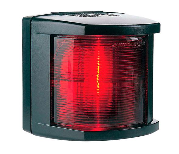 Hella Marine Luz Posicion Babor 2 Millas Carcasa Negra 25W