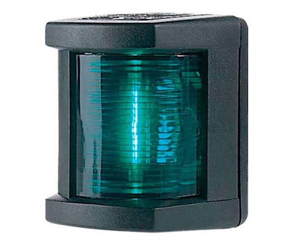 Luz Posicion Estribor 1 Milla Carcasa Negra 10W