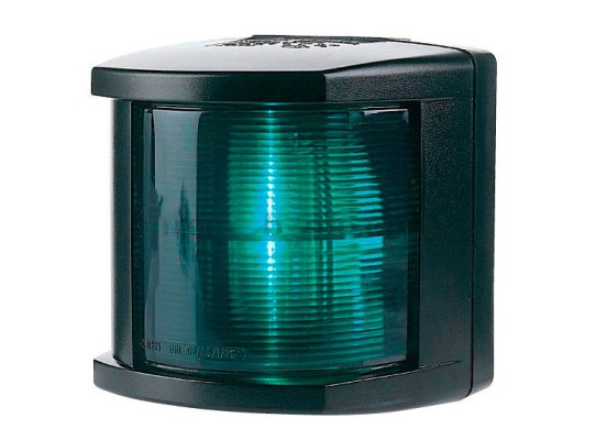 Hella Marine Luz Posicion Estribor 2 Millas Carcasa Negra 25W