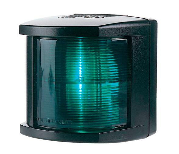 Hella Marine Luz Posicion Estribor 2 Millas Carcasa Negra 25W