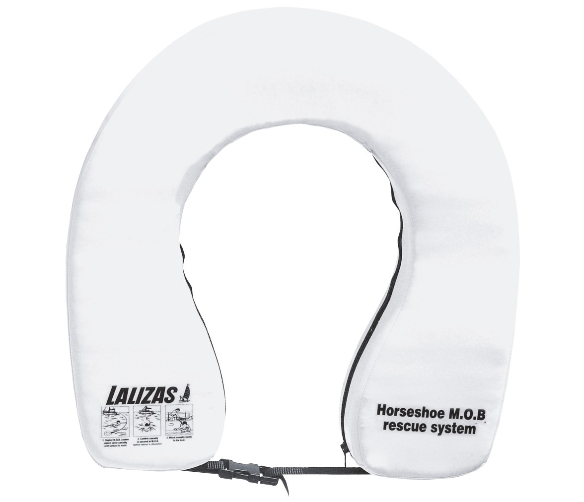Salvavidas tipo Herradura Blanco Lalizas
