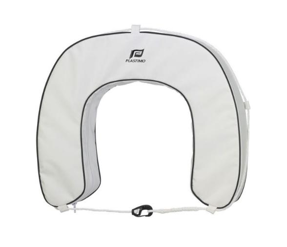 Herradura Salvavidas Blanca Plastimo