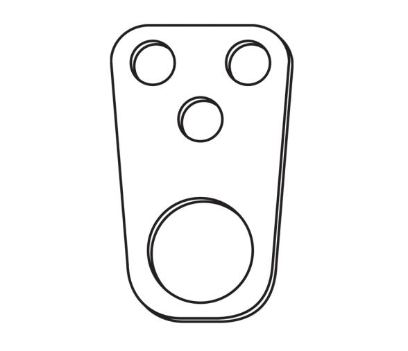 Batsytem Herraje de cubierta para escalera de proa