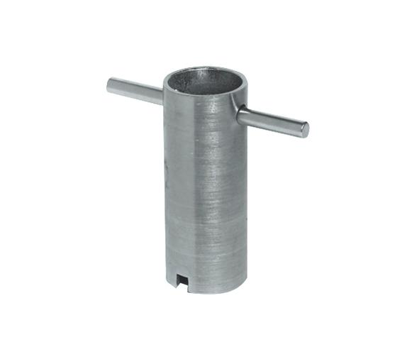 Herramienta de acero galvanizado para el montaje rápido de racores