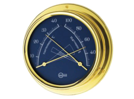 Hygrometer-Termometer Regatta Blue Dial