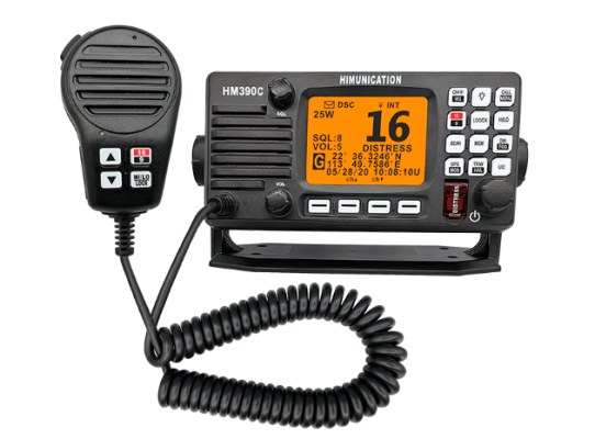 HIMUNICATION Radio VHF fija HM390 con NMEA0183 y DSC