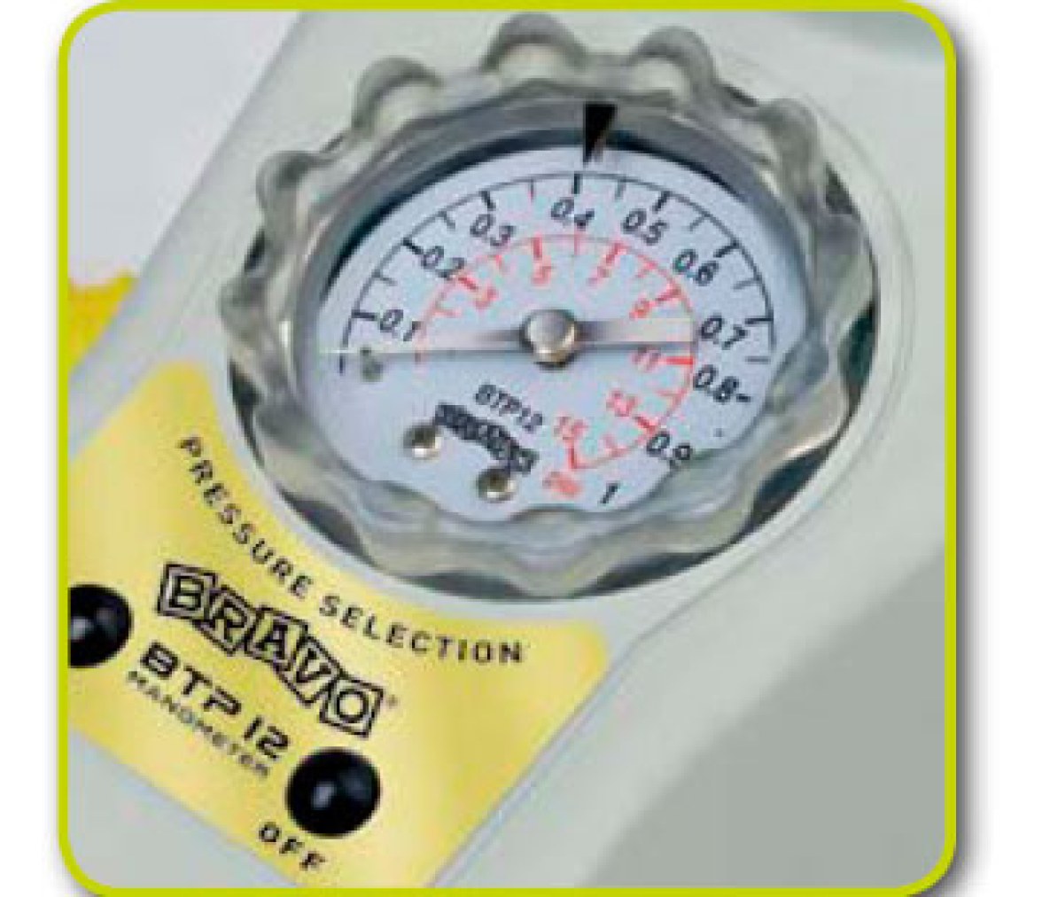 Electric Inflator BTP 12 Manometer Bravo