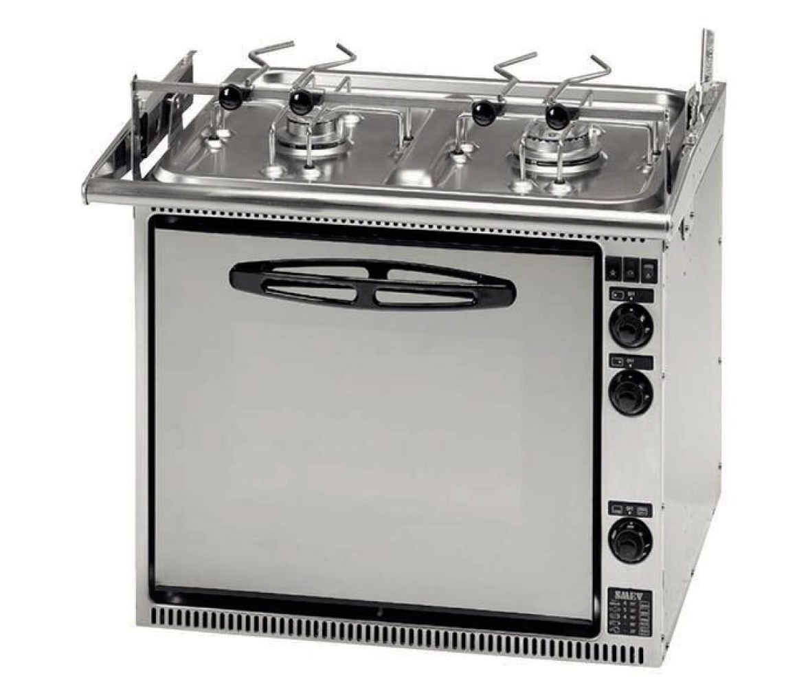 Dometic Horno con Parrilla y Cocina de 3 Quemadores CU335GTM