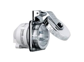 Hubbell Base con Tapa Inox IP56 16 A