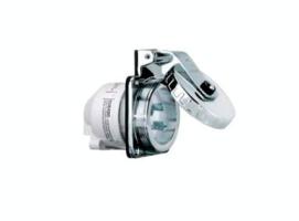 Hubbell Base con Tapa Inox IP56 32 A