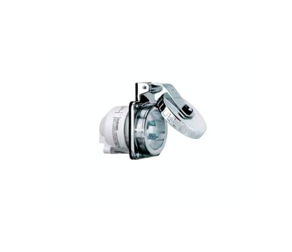 Hubbell Base con Tapa Inox IP56 32 A