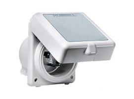 Hubbell Base con Tapa IP56 16 A