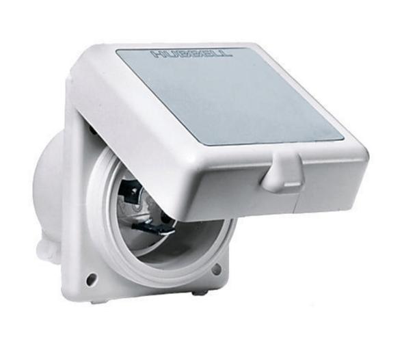 Hubbell Base con Tapa IP56 16 A