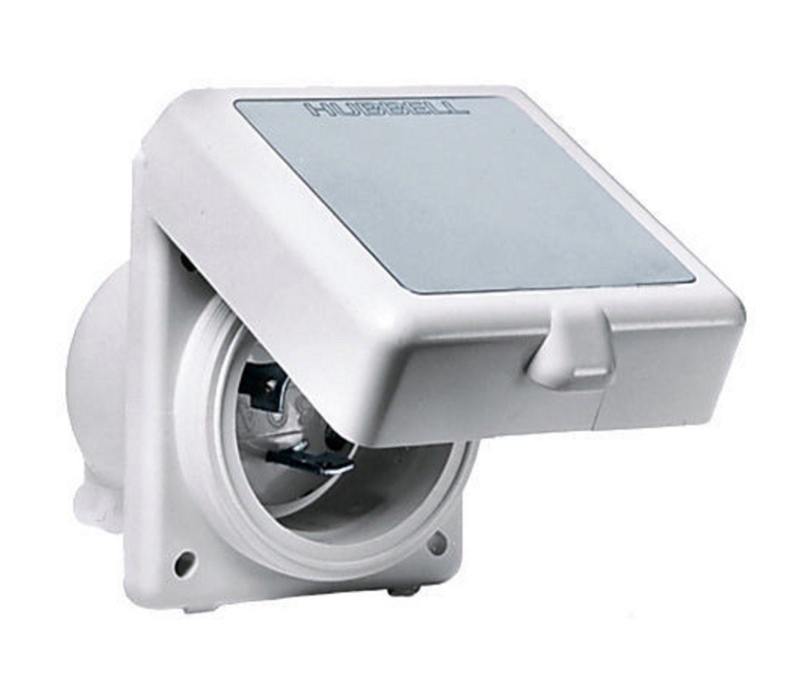 Hubbell Base con Tapa IP56 32 A