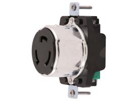 Hubbell HBL363CRR Base 230V, 63A, 2 Polos y 3 Hilos