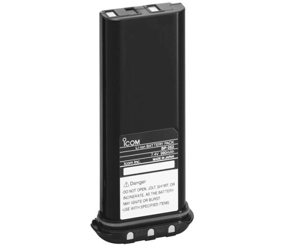 Icom Bateria Litio BP-252 Recargable