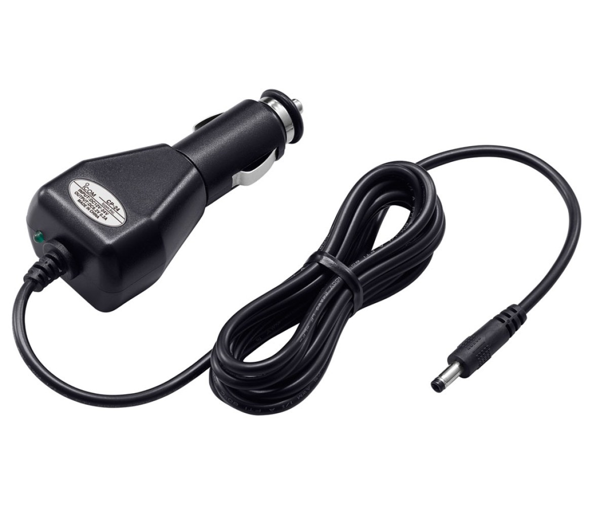 Icom Cable Conector de Mechero y Convertidor CP-24