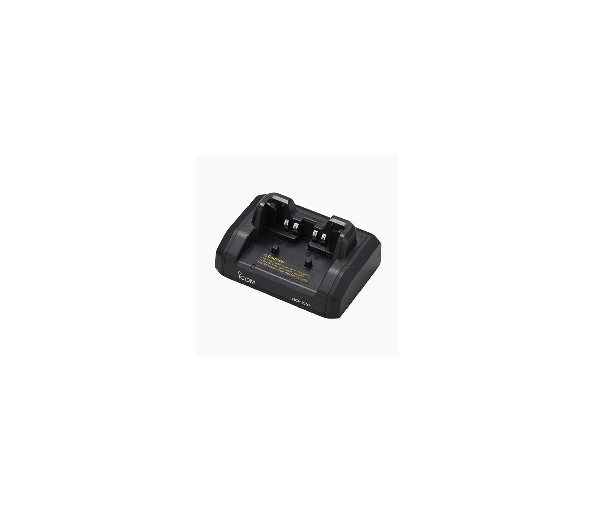 ICOM Cargador conectable de 6unidades BC-226