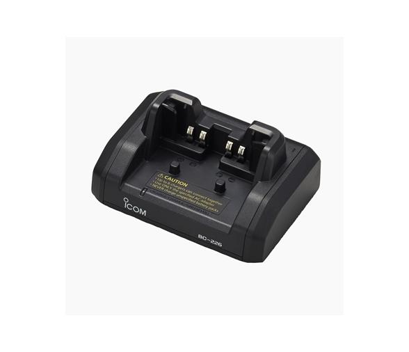 ICOM Cargador conectable de 6unidades BC-226
