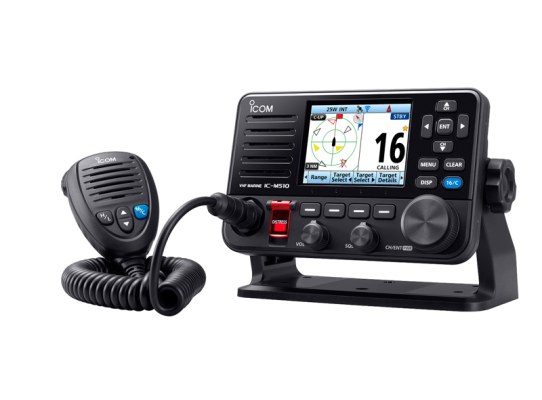Icom Emisora Fija VHF IC-M510E con GPS