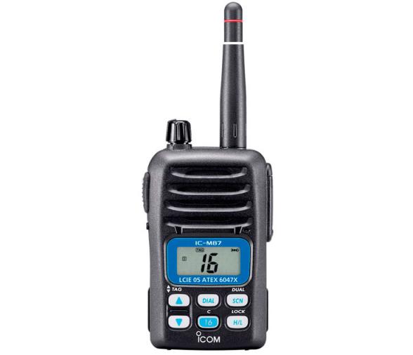 Icom Emisora Portatil VHF IC-M87 ATEX