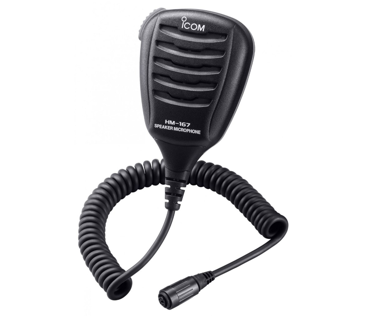 ICOM Micro-altavoz de mano HM-167