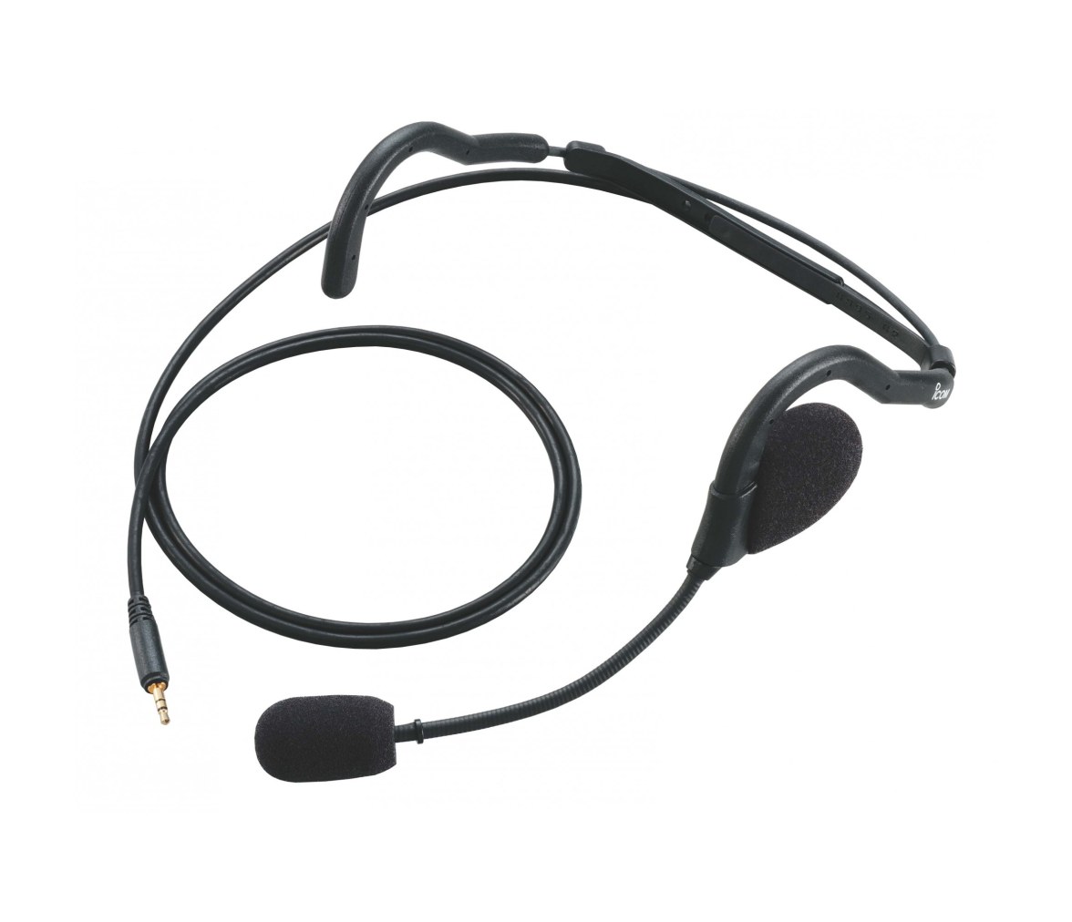ICOM Micro-auricular con soporte de nuca HS-95