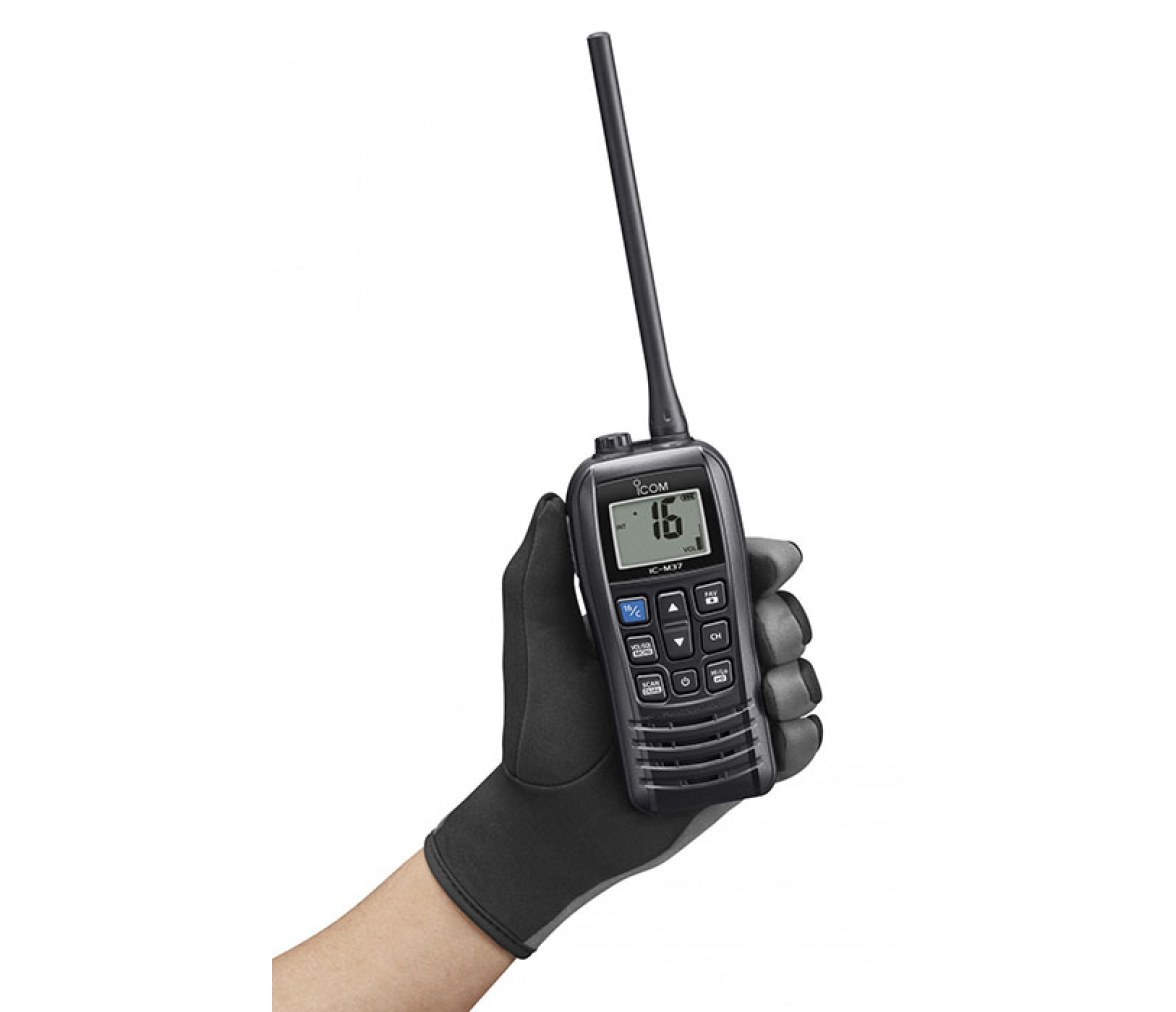 Icom Emisora Portatil VHF IC-M37E